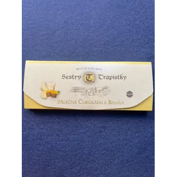 Tablette chocolat Lait-Banane 100g Abbaye de Vltavaou