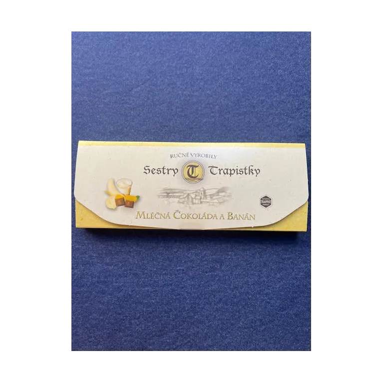 Tablette chocolat Lait-Banane 100g Abbaye de Vltavaou