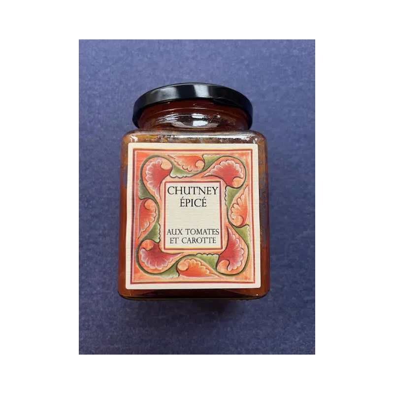 Chutney épicé Tomates-carottes 270g Monastère de Solan