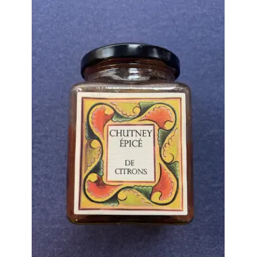 Chutney de Citrons 300g Monastère de Solan
