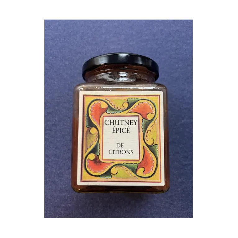 Chutney de Citrons 300g Monastère de Solan