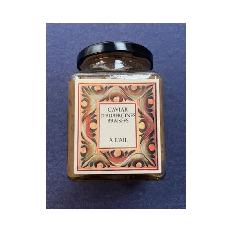 Caviar d'Aubergines à l'Ail 255g Monastère de Solan