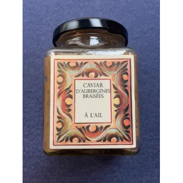 Caviar d'Aubergines à l'Ail 255g Monastère de Solan