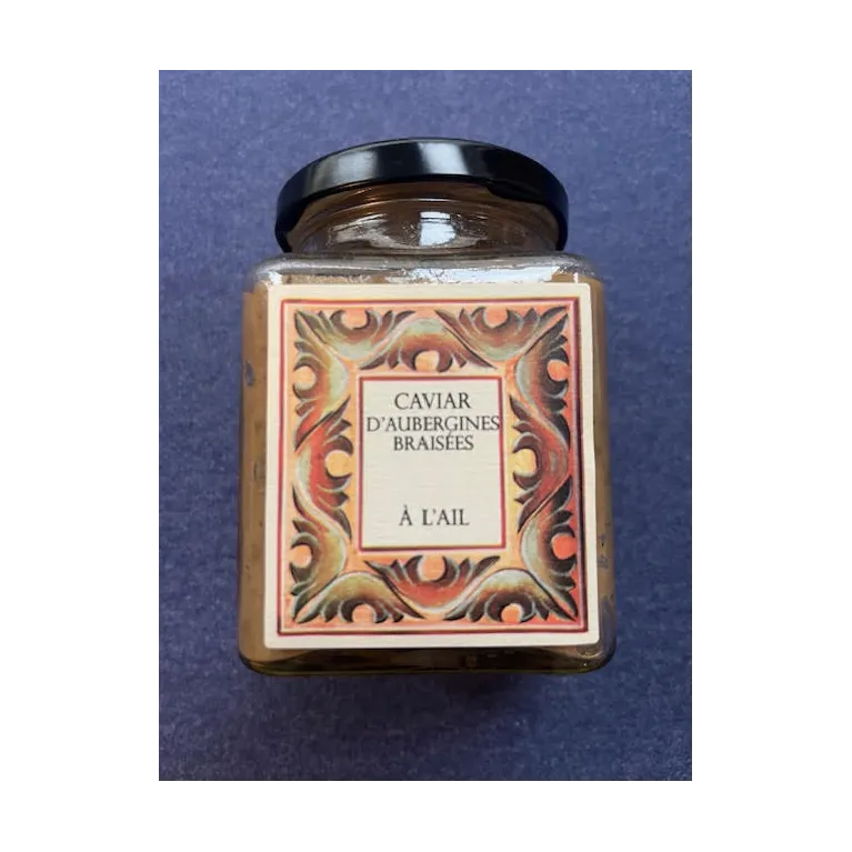 Caviar d'Aubergines à l'Ail 255g Monastère de Solan
