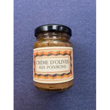 Crème d'Olives aux Poivrons 85g Monastère de Solan