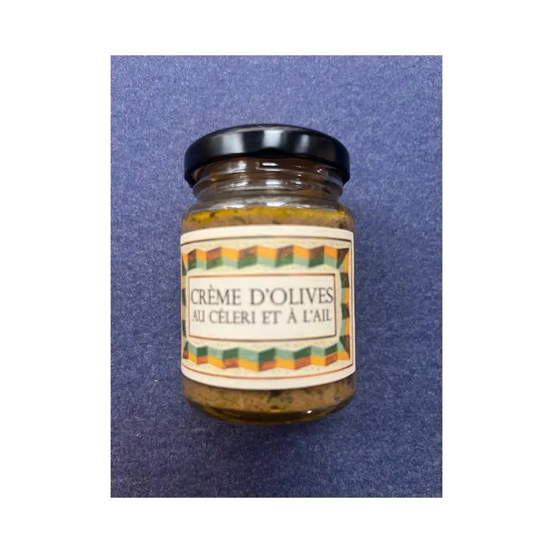 Crème d'Olives Ail-céleri 85g Monastère de Solan