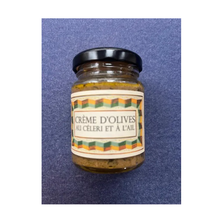 Crème d'Olives Ail-céleri 85g Monastère de Solan
