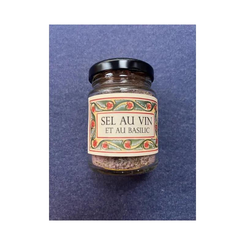 Sel au Basilic 60g Monastère de Solan