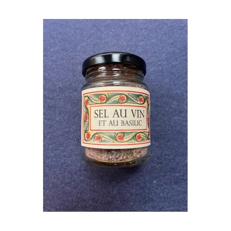 Sel au Basilic 60g Monastère de Solan