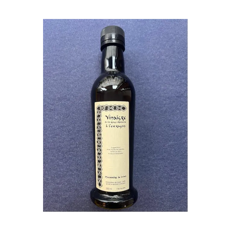 Vinaigre à l'Estragon 25cl Monastère de Solan