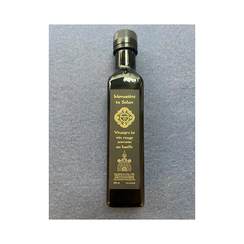 Vinaigre au Basilic 25cl Monastère de Solan