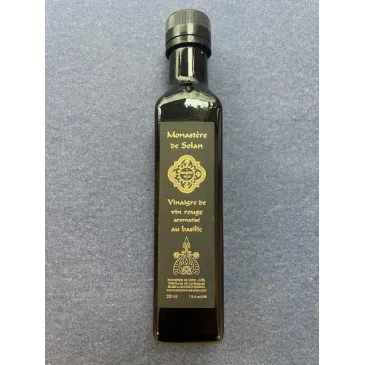 Vinaigre au Basilic 25cl Monastère de Solan
