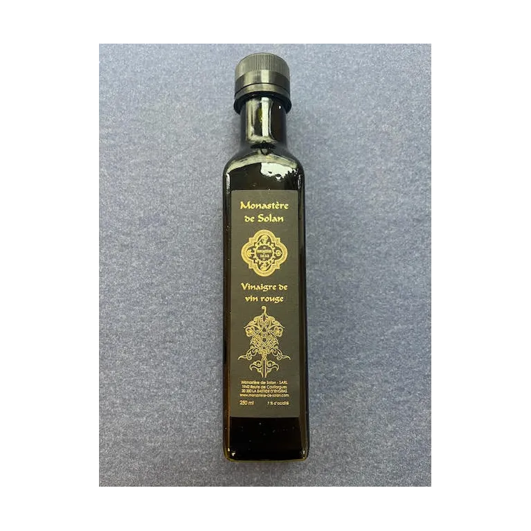 Vinaigre de Vin rouge 25cl Monastère de Solan