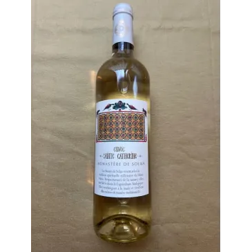 Vin blanc Ste-Catherine 75cl Monastère de Solan