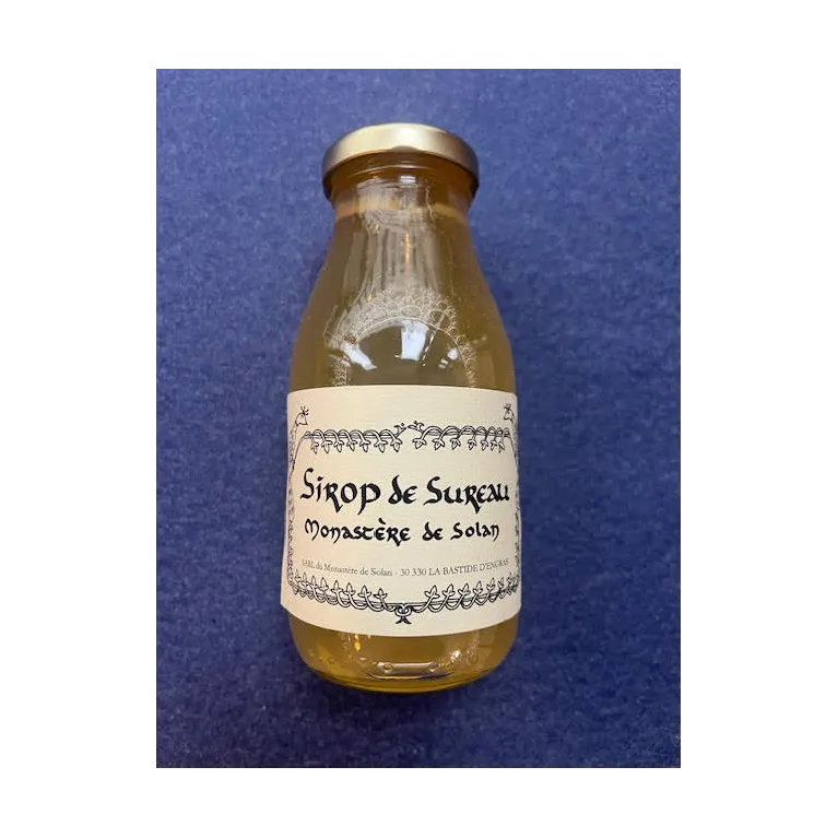 Sirop de Sureau 25cl Monastère de Solan