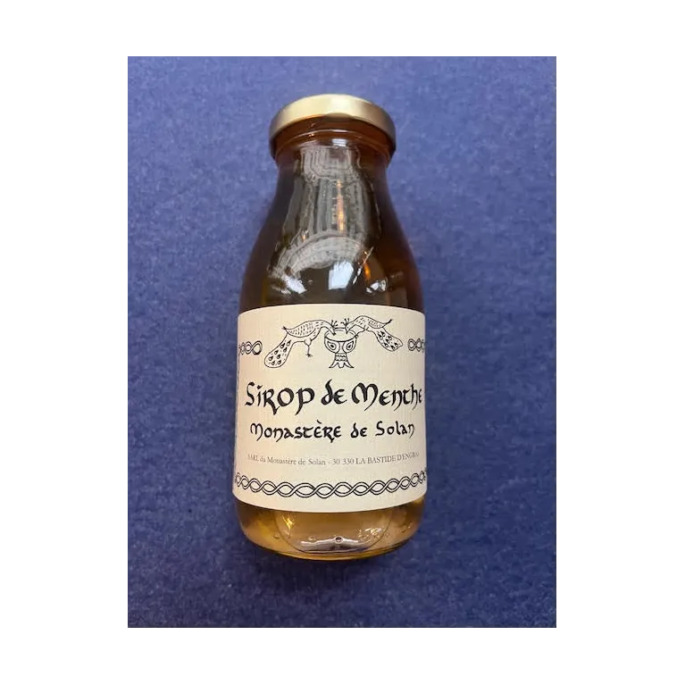 Sirop de Menthe 25cl Monastère de Solan