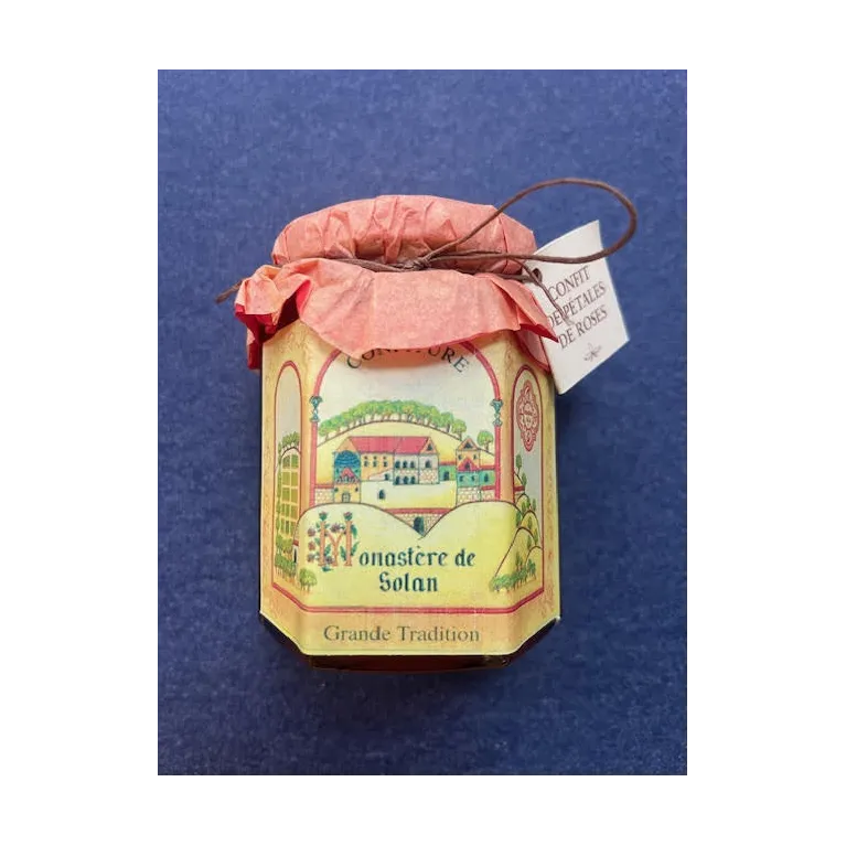 Confiture de Rose 200g Monastère de Solan