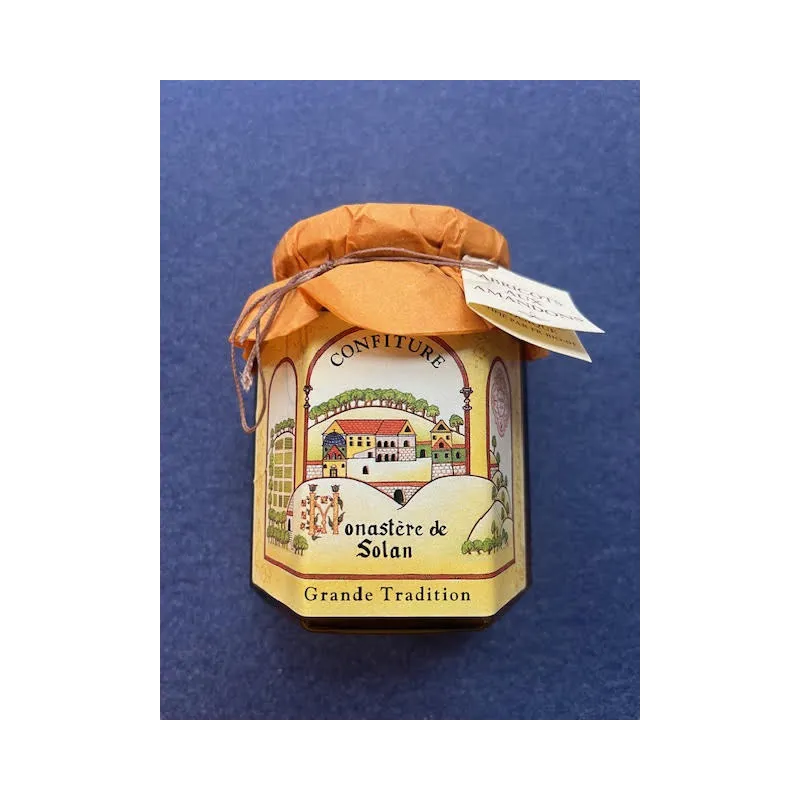 Confiture d'Abricots aux Amandons 300g Monastère de Solan