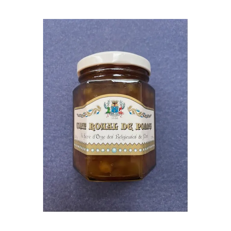 Confit de Pomme au Sucre d'Orge 220g Abbaye de Moret