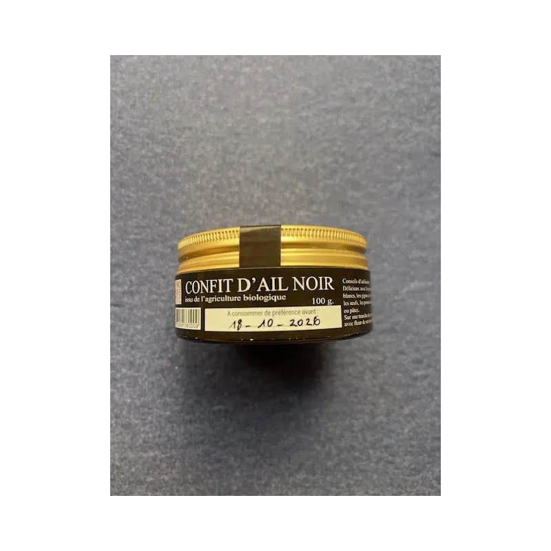 Confit d'Ail noir 100g Clarisses de Lourdes