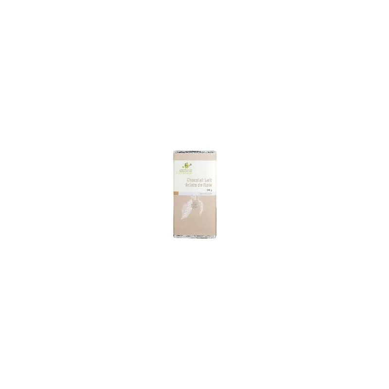 Tablette chocolat Lait-Noix 100g Abbaye de Castagniers