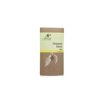 Tablette Chocolat blanc 100g Abbaye de Castagniers