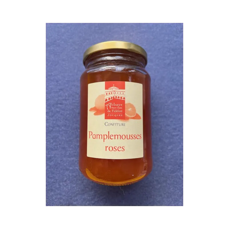Confiture de Pamplemousse rose 430g Abbaye de Jouques