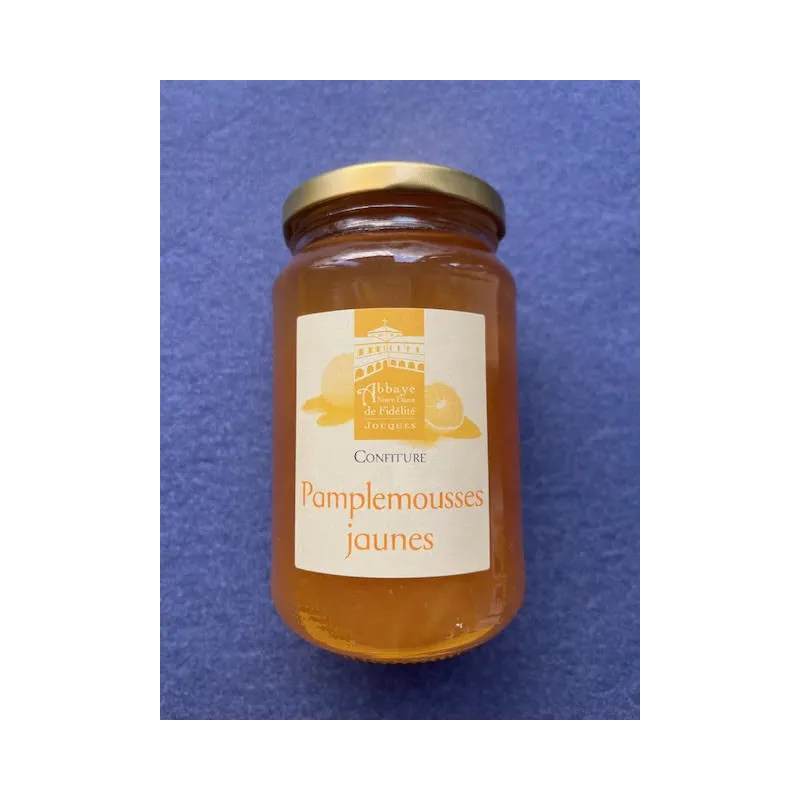 Confiture de Pamplemousse jaune 430g Abbaye de Jouques