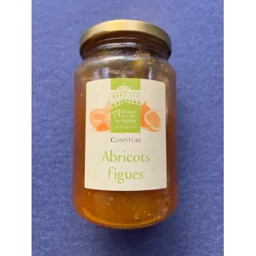 Confiture Abricot-Figue 430g Abbaye de Jouques