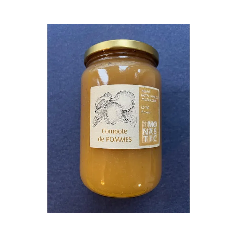 Compote de Pommes 730g Abbaye de Rosans
