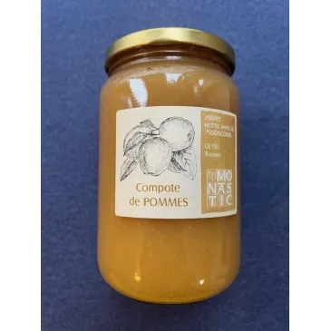 Compote de Pommes 730g Abbaye de Rosans