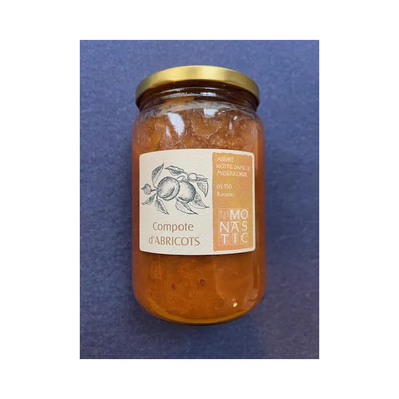 Compote d'Abricots 760g Abbaye de Rosans