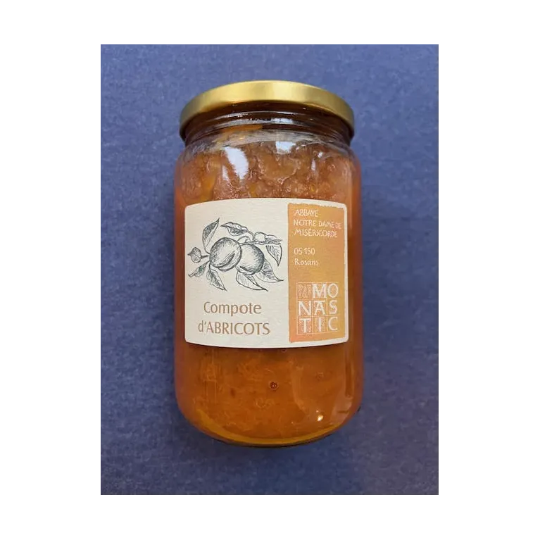 Compote d'Abricots 760g Abbaye de Rosans
