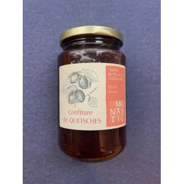 Confiture de Quetsches 450g Abbaye de Rosans