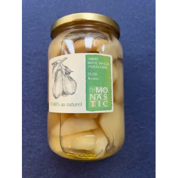 Poires au Naturel 710g Abbaye de Rosans