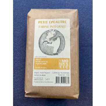 Farine de Petit épeautre 1kg Abbaye de Rosans