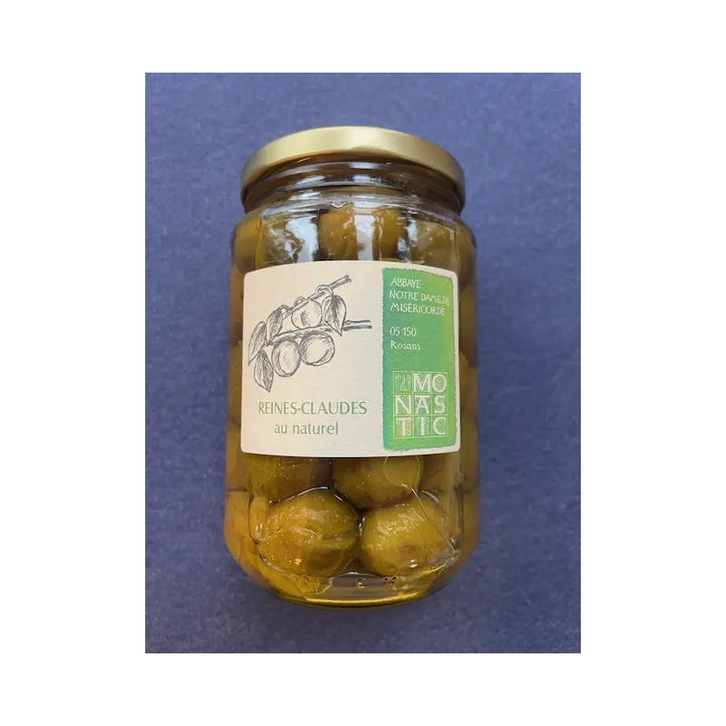 Reine-Claude au Naturel 770g Abbaye de Rosans
