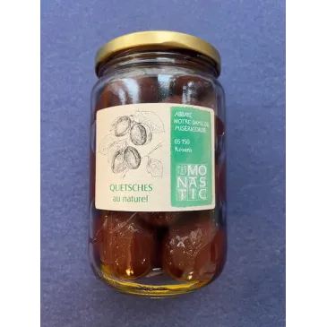 Quetsches au Naturel 770g Abbaye de Rosans