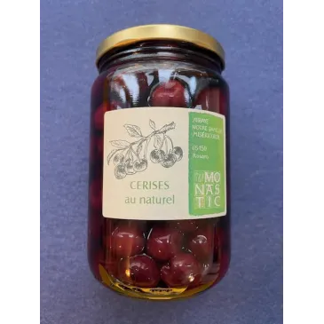 Cerises au Naturel 740g Abbaye de Rosans