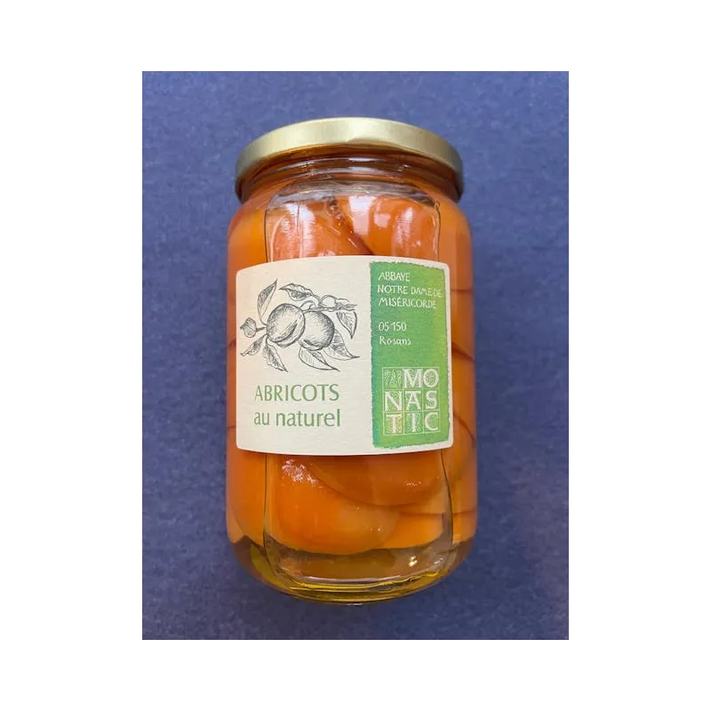 Abricots au Naturel 720g Abbaye de Rosans