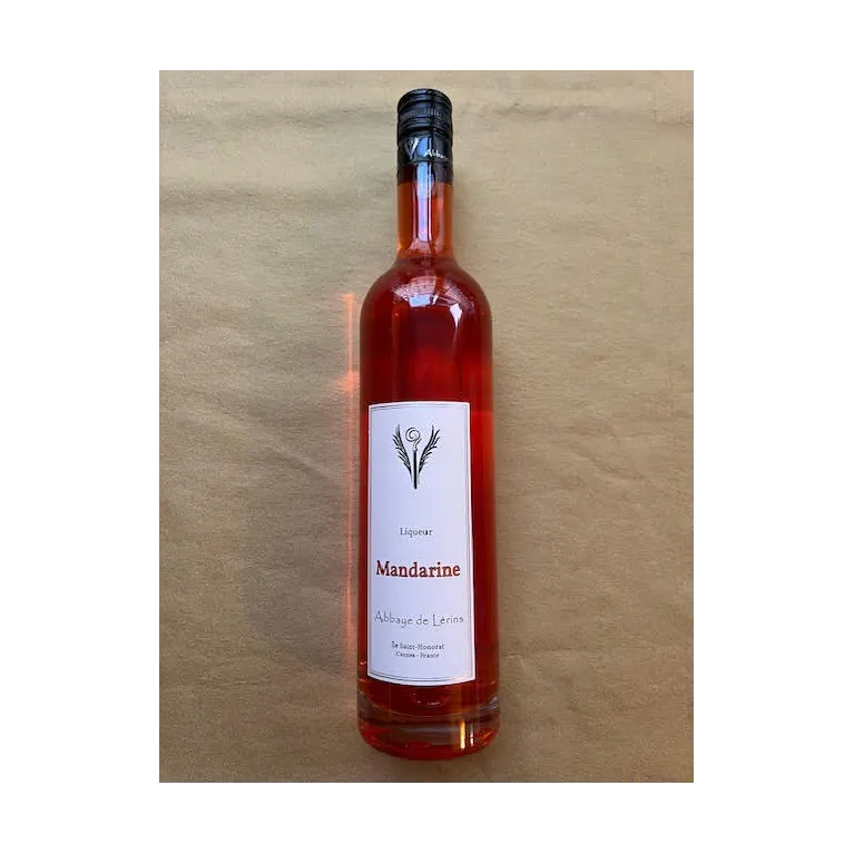 Liqueur de Mandarine 50cl Abbaye de Lérins