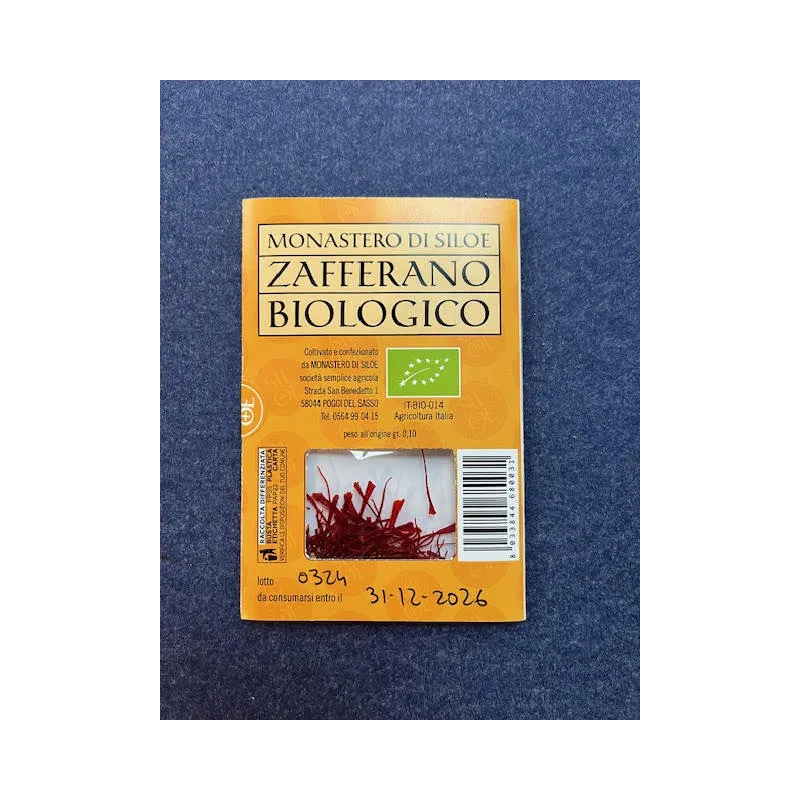 Safran 0,1g Monastère de Siloé