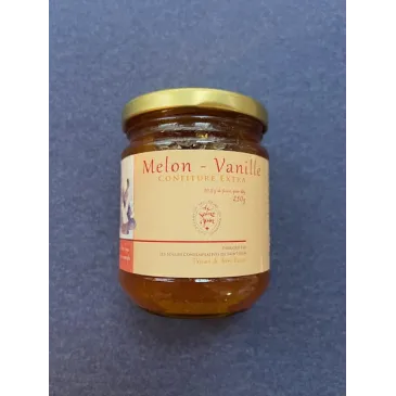 Confiture Melon-Vanille 250g Prieuré de Terre-Basse
