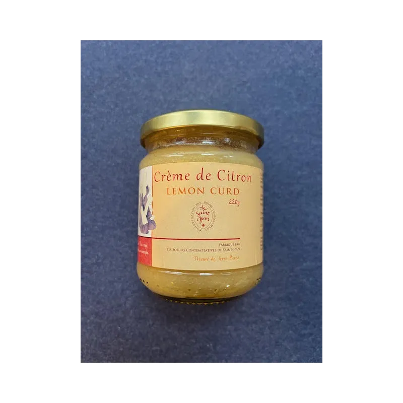 Crème de Citron 220g Prieuré de Terre-Basse