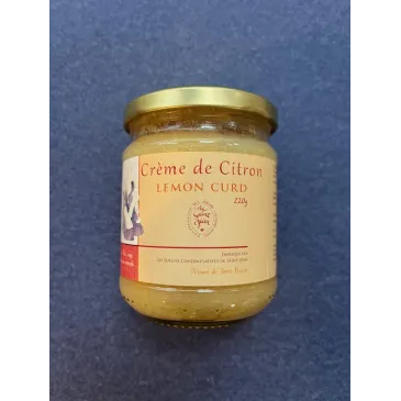 Crème de Citron 220g Prieuré de Terre-Basse