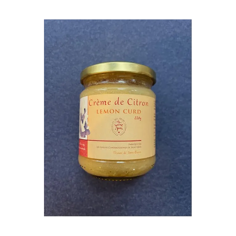 Crème de Citron 220g Prieuré de Terre-Basse