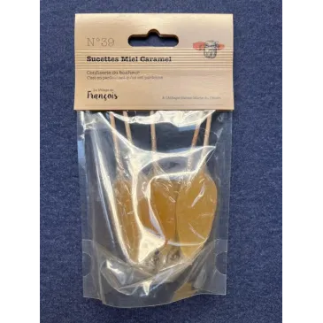 Sucettes au Caramel 50g Abbaye du Désert