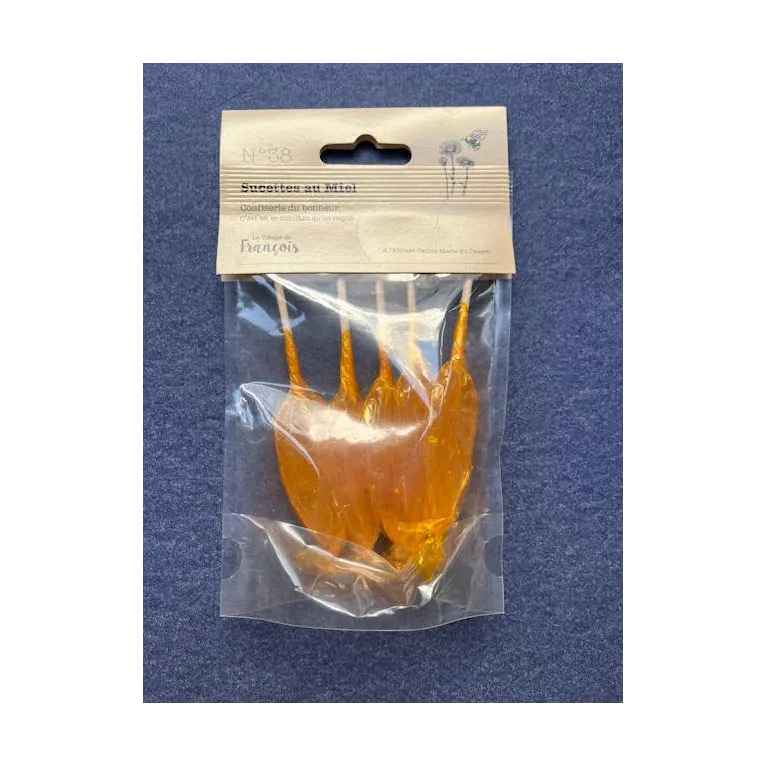 Sucettes au Miel 50g Abbaye du Désert