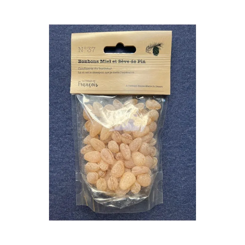 Bonbons Miel-Sève de Pin 150g Abbaye du Désert