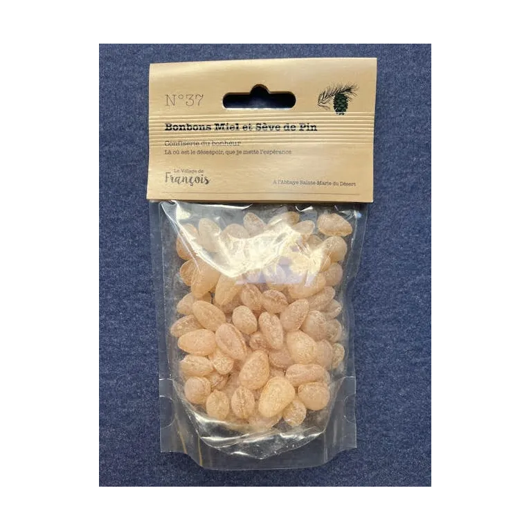 Bonbons Miel-Sève de Pin 150g Abbaye du Désert